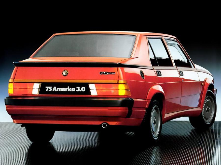  Alfa Romeo 75 6V 3.0 America (162B) 1987 года  (фото 6 из 6)